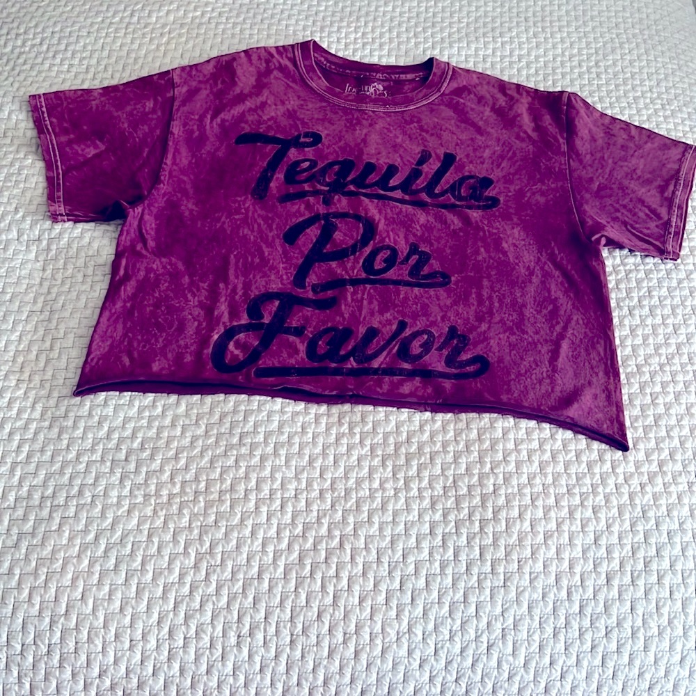 True Vintage Los Angeles cropped tshirt M